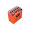 ISO14000 MF Lead Acid Small Motorcycle Battery Orange Customized 12 Volt  9 Amp Hour Battery